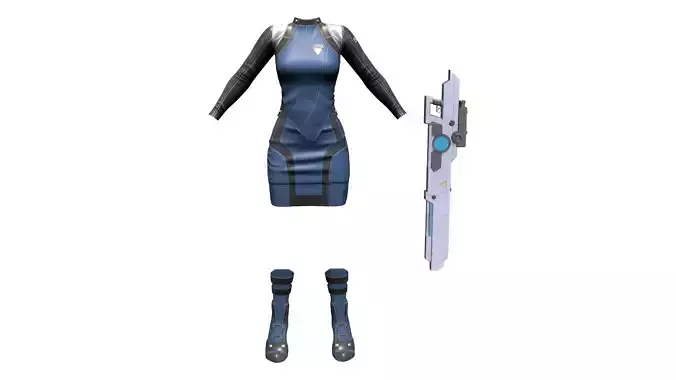 Sci-FI Uniform Outfit