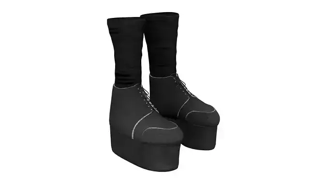 Black Shoes With Socks