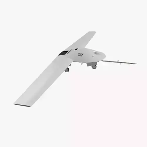 Lockheed Martin RQ 3 Darkstar Drone 3D model