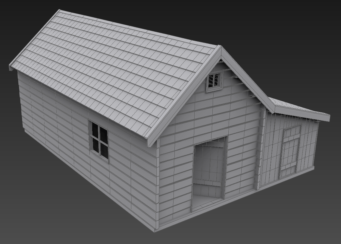 old house 3D model_4