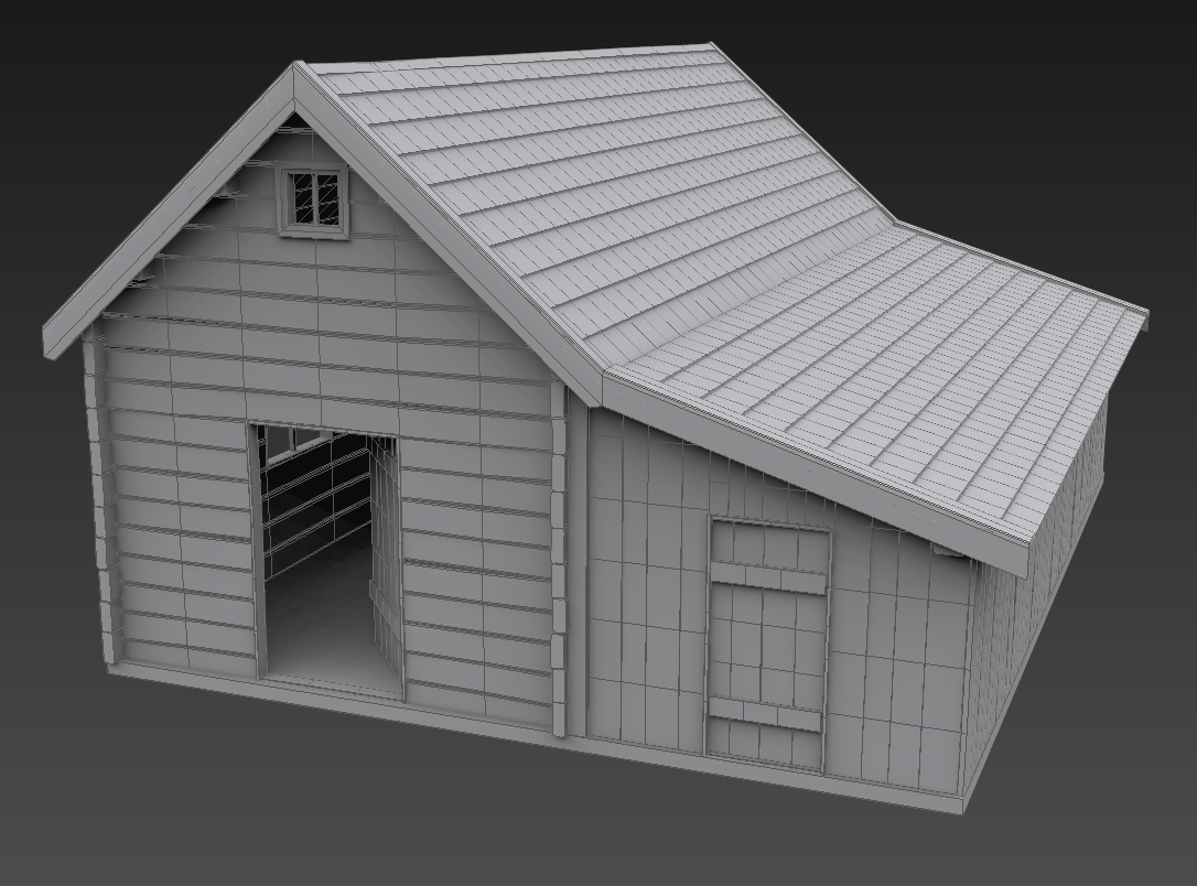 old house 3D model_3