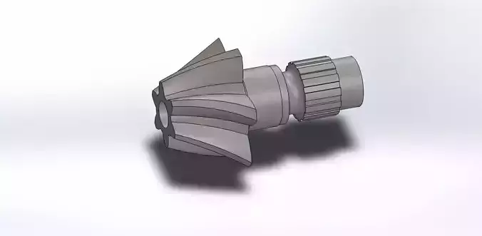 HELICAL BEVEL GEAR
