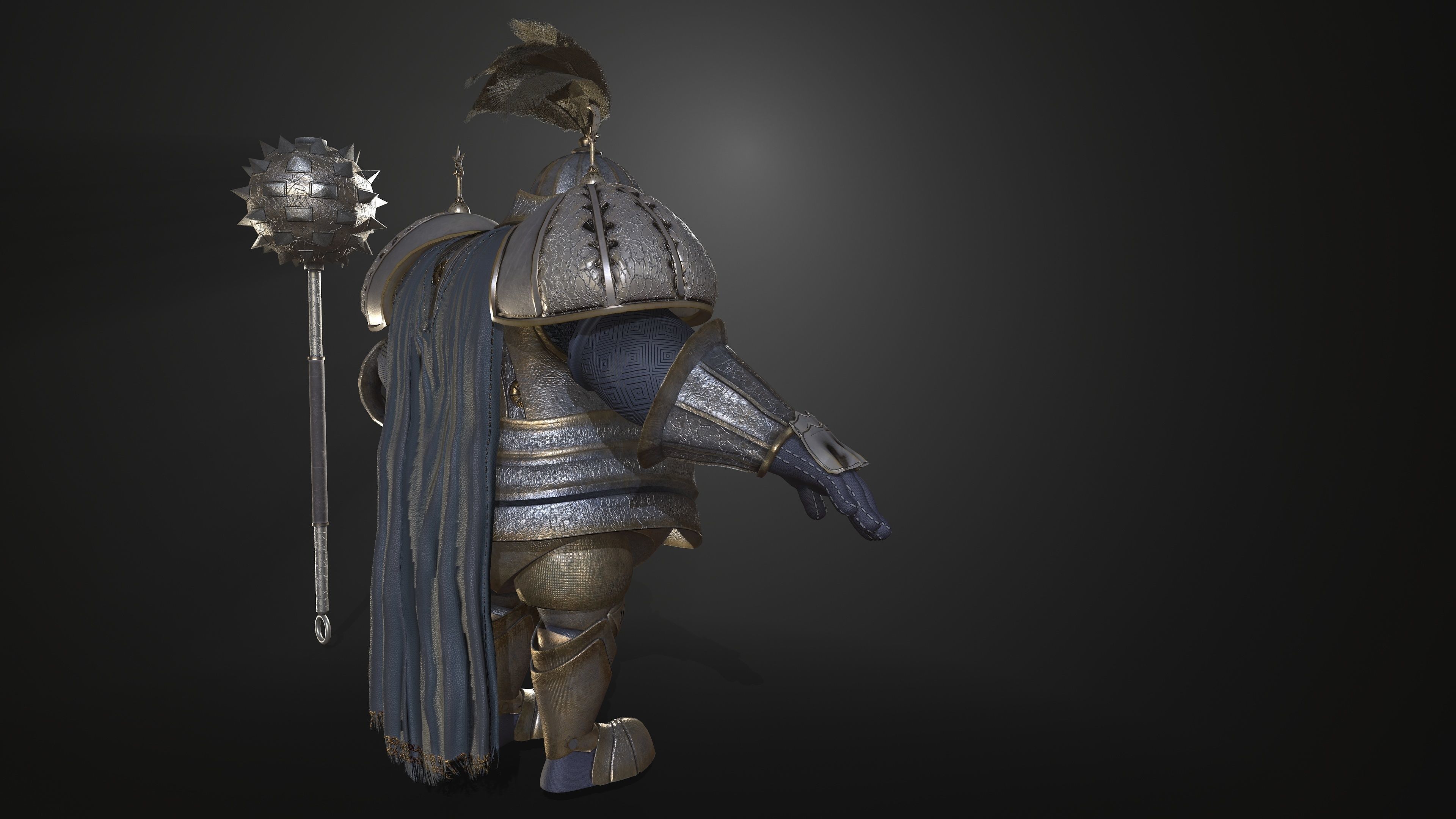 Rottund knight 3D Model Collection_51