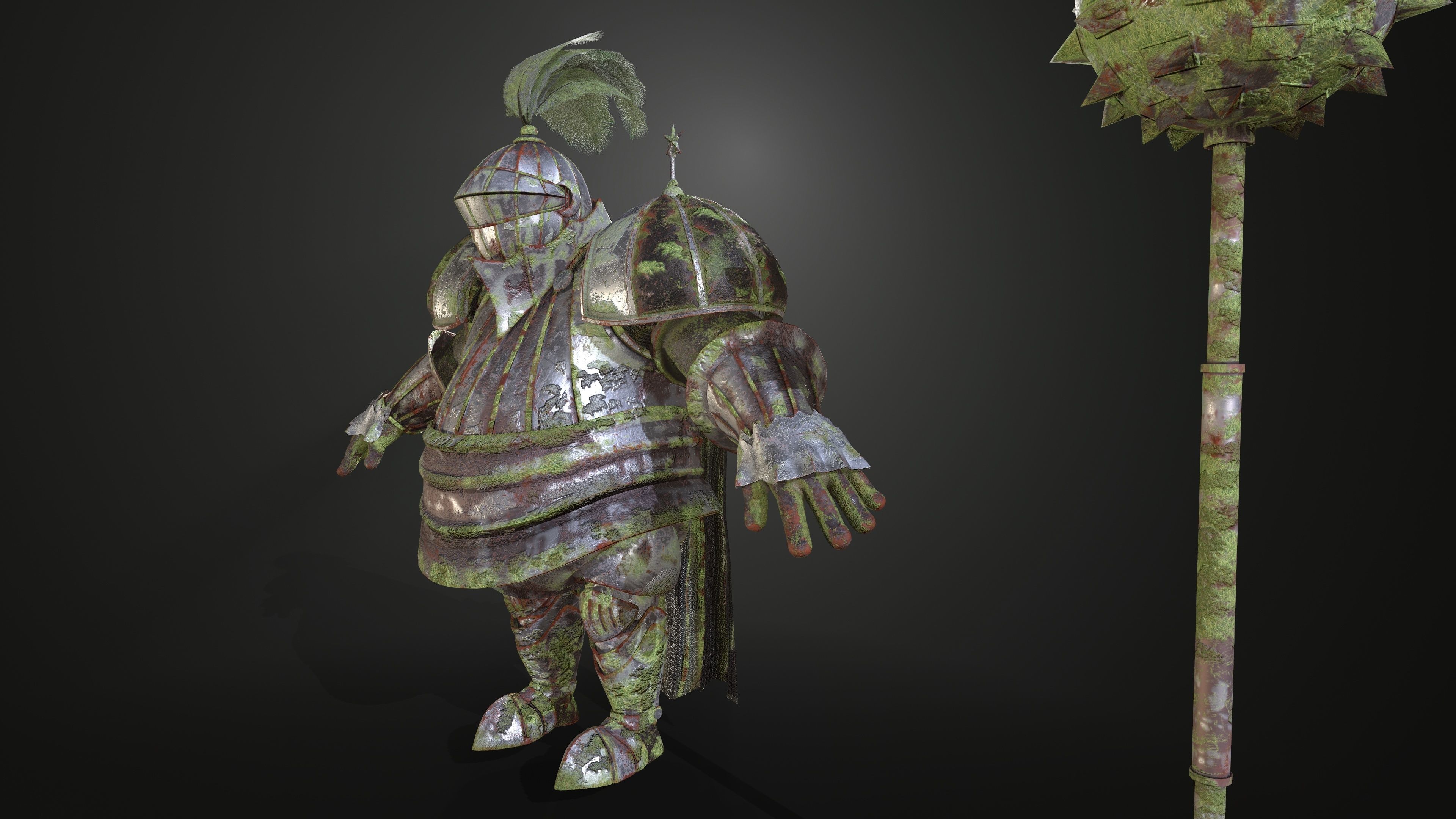 Rottund knight 3D Model Collection_47
