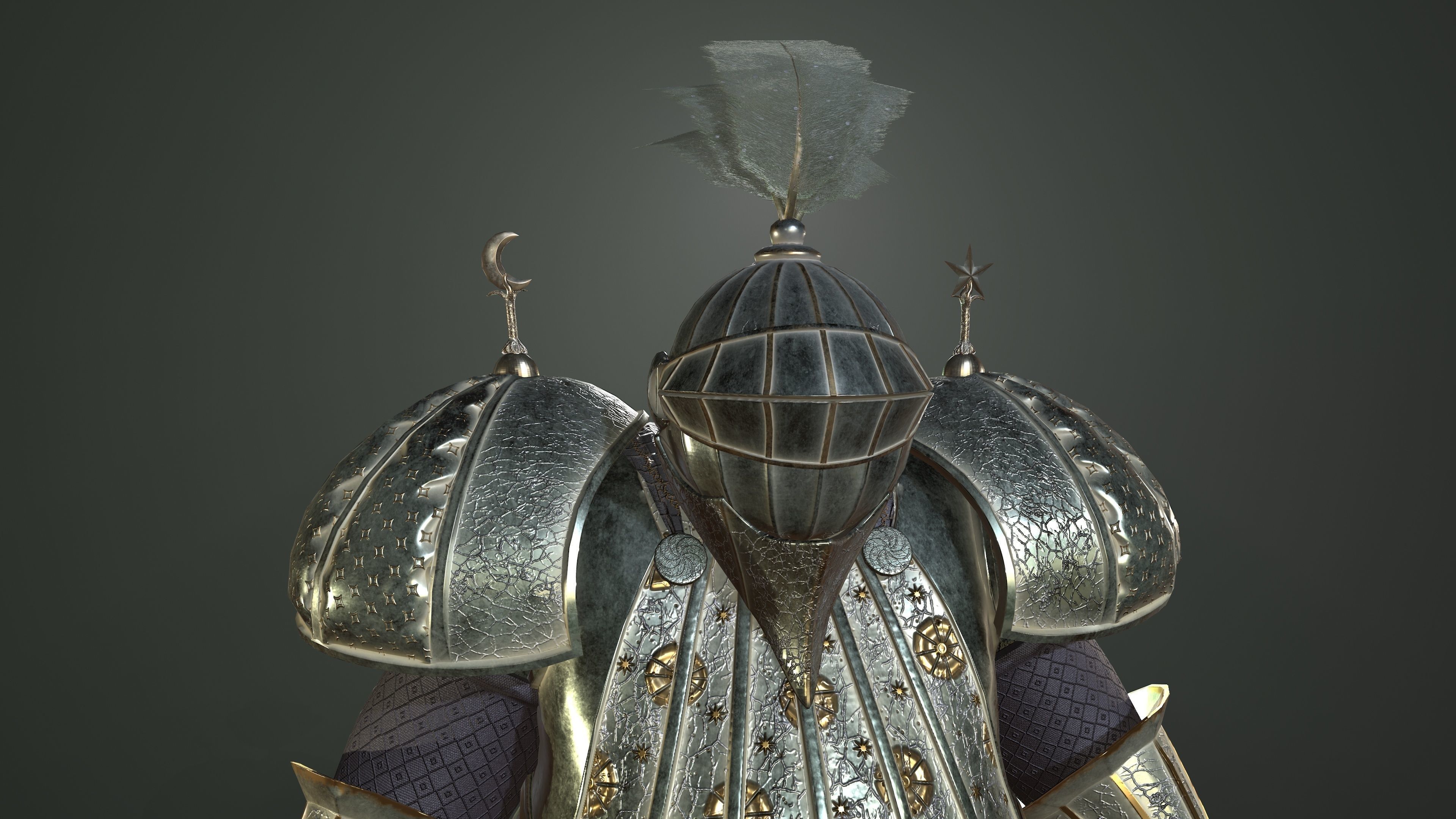 Rottund knight 3D Model Collection_5