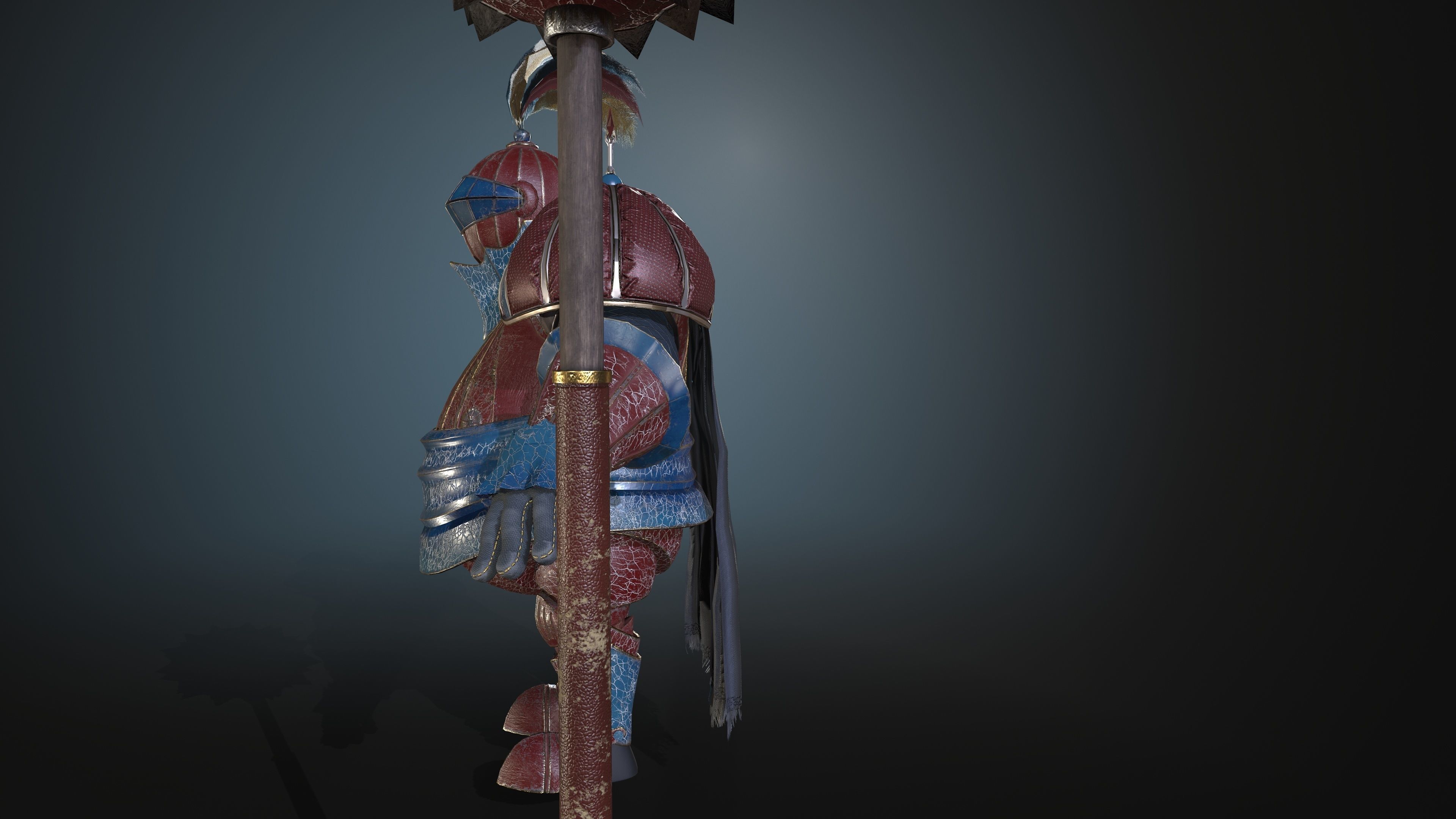 Rottund knight 3D Model Collection_22