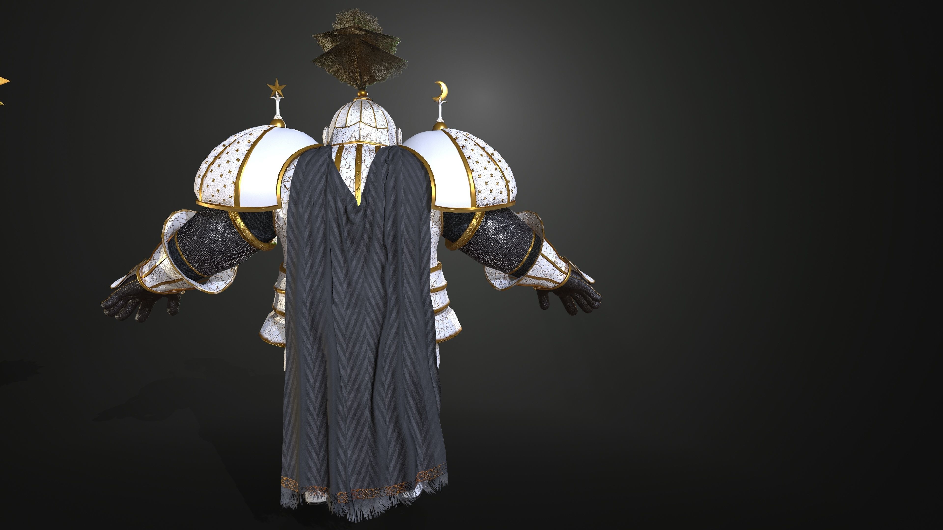 Rottund knight 3D Model Collection_12