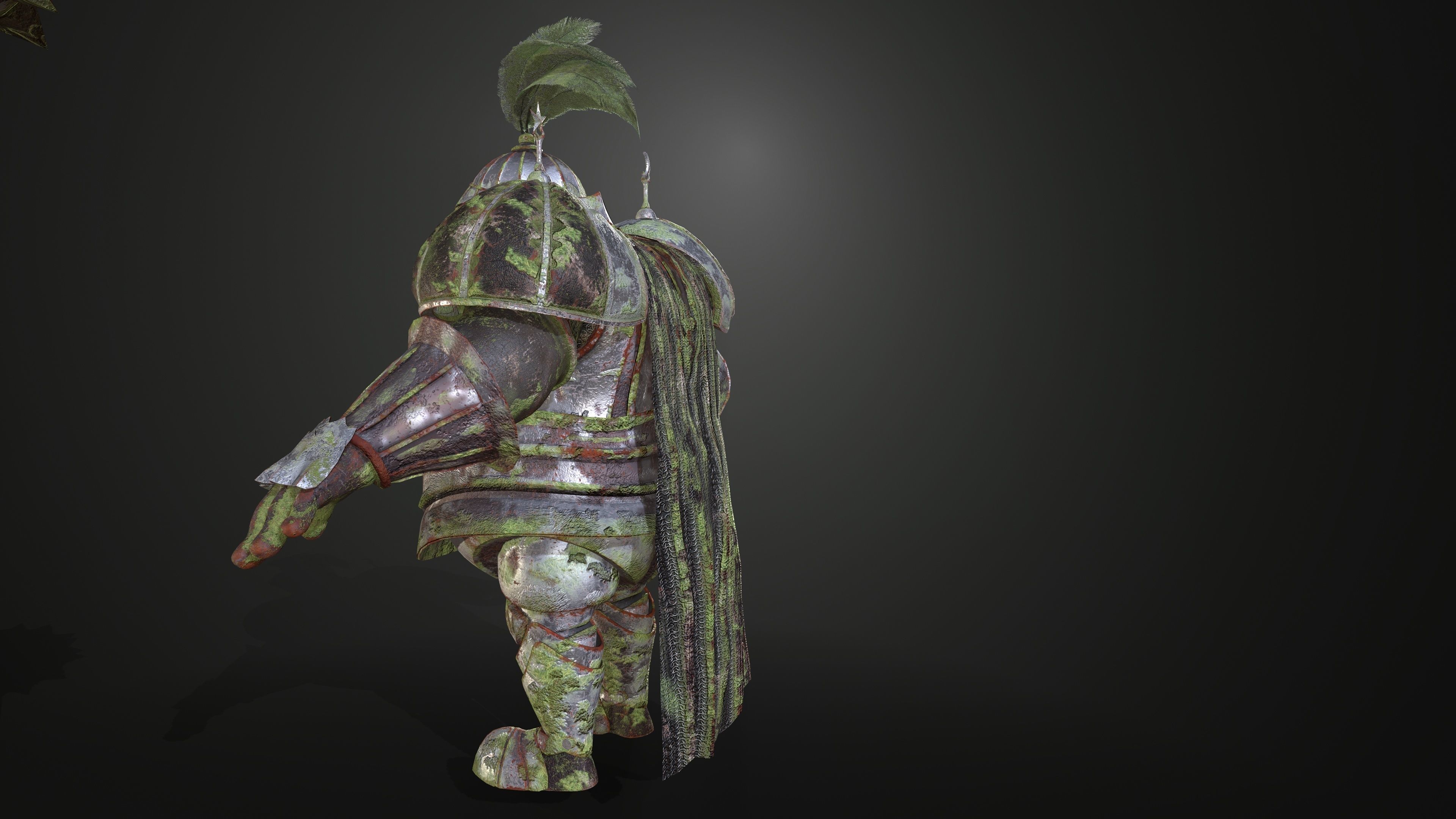 Rottund knight 3D Model Collection_45