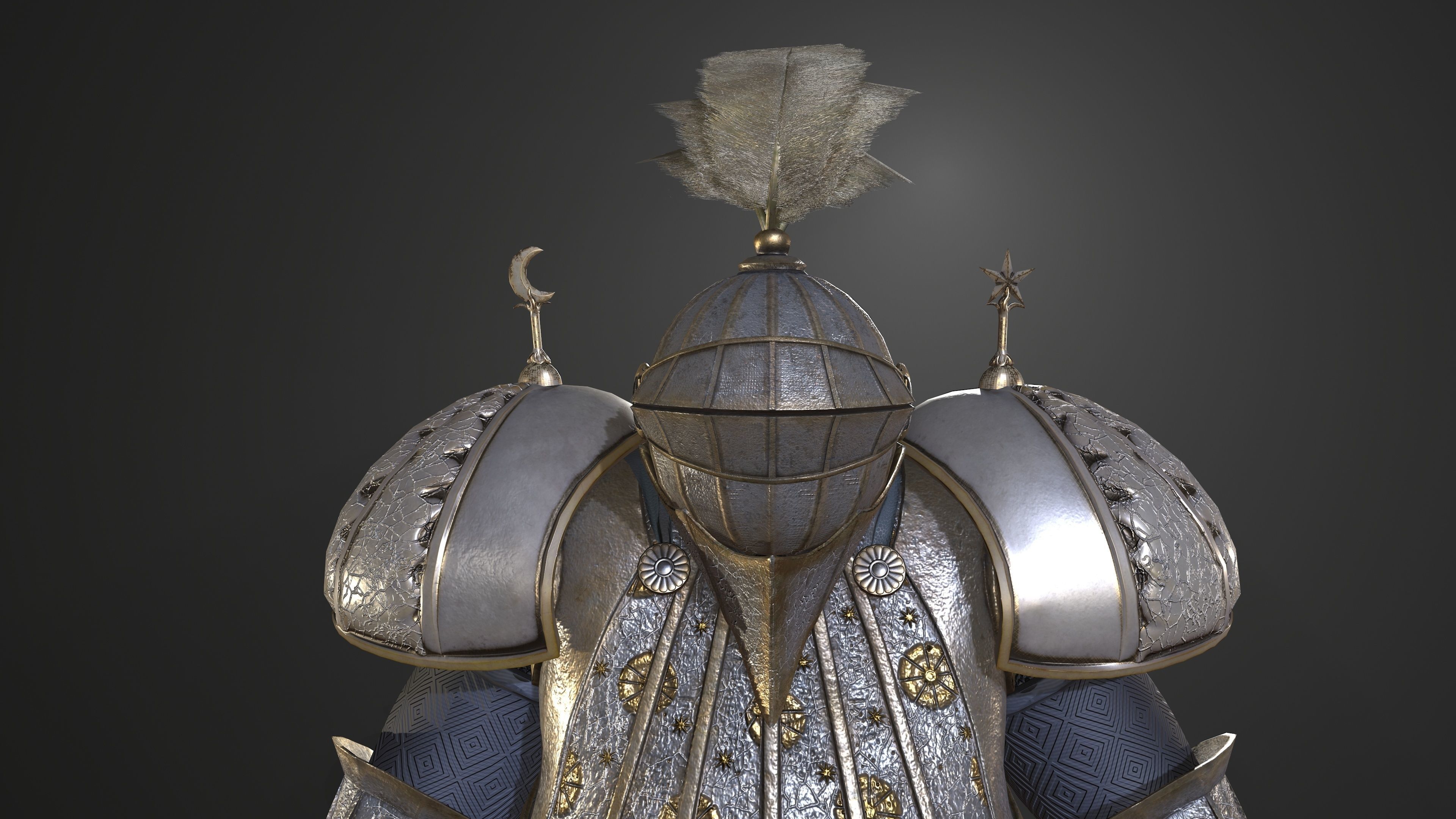 Rottund knight 3D Model Collection_7