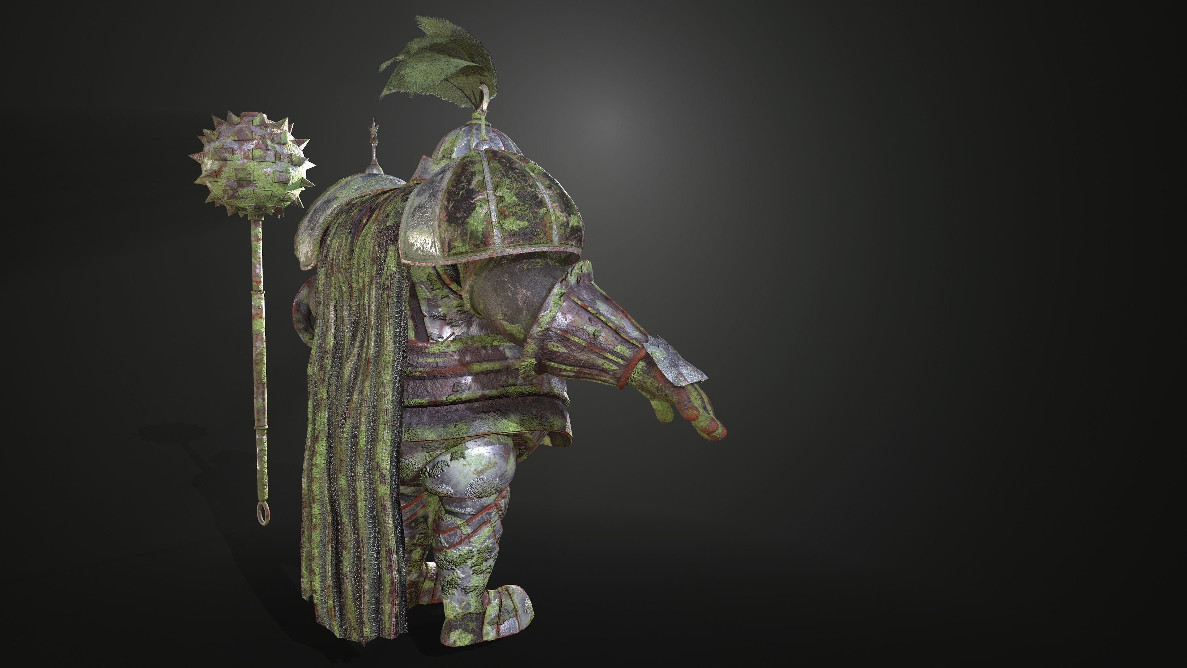 Rottund knight 3D Model Collection_43