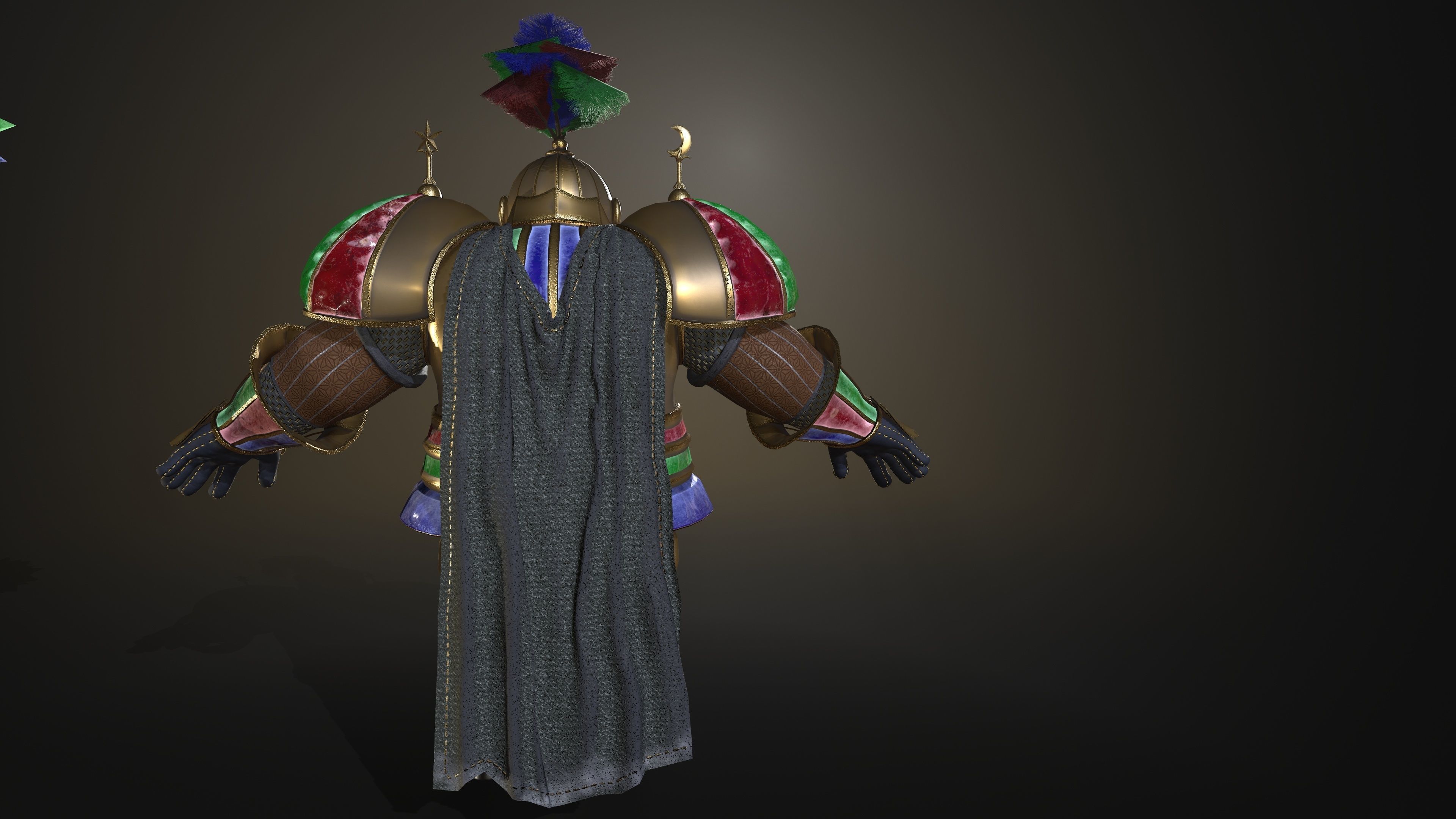 Rottund knight 3D Model Collection_28