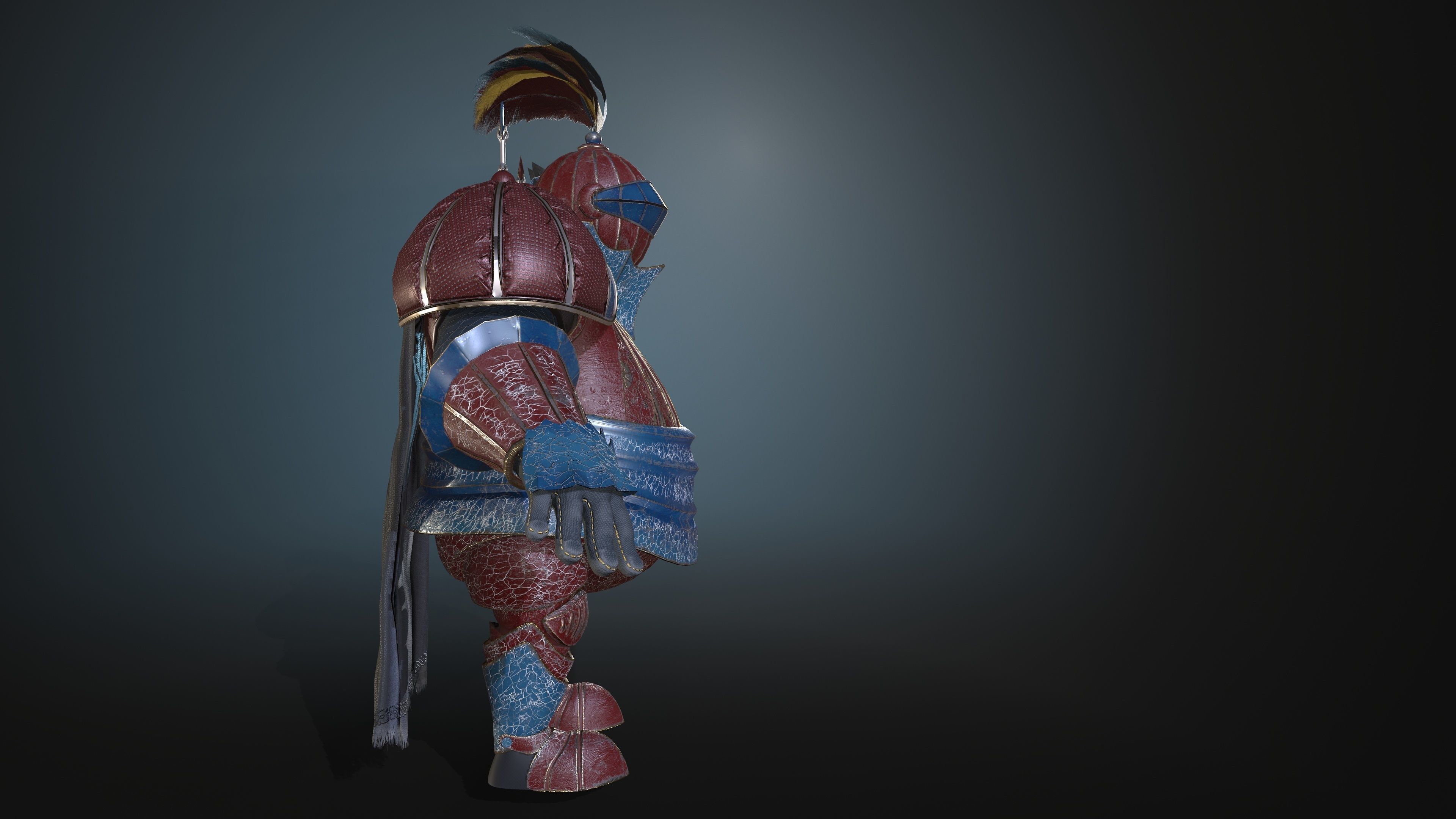 Rottund knight 3D Model Collection_18