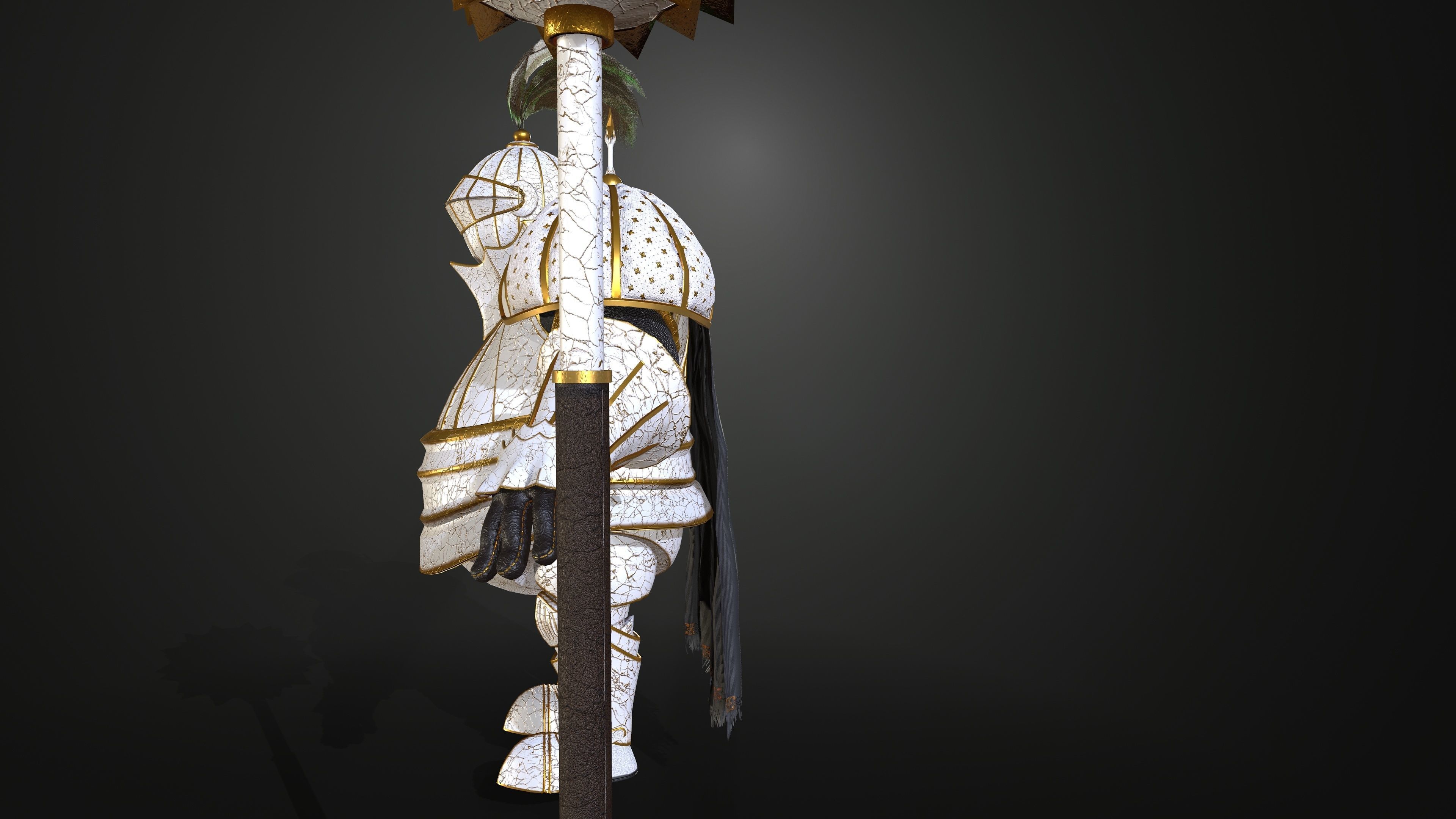 Rottund knight 3D Model Collection_14