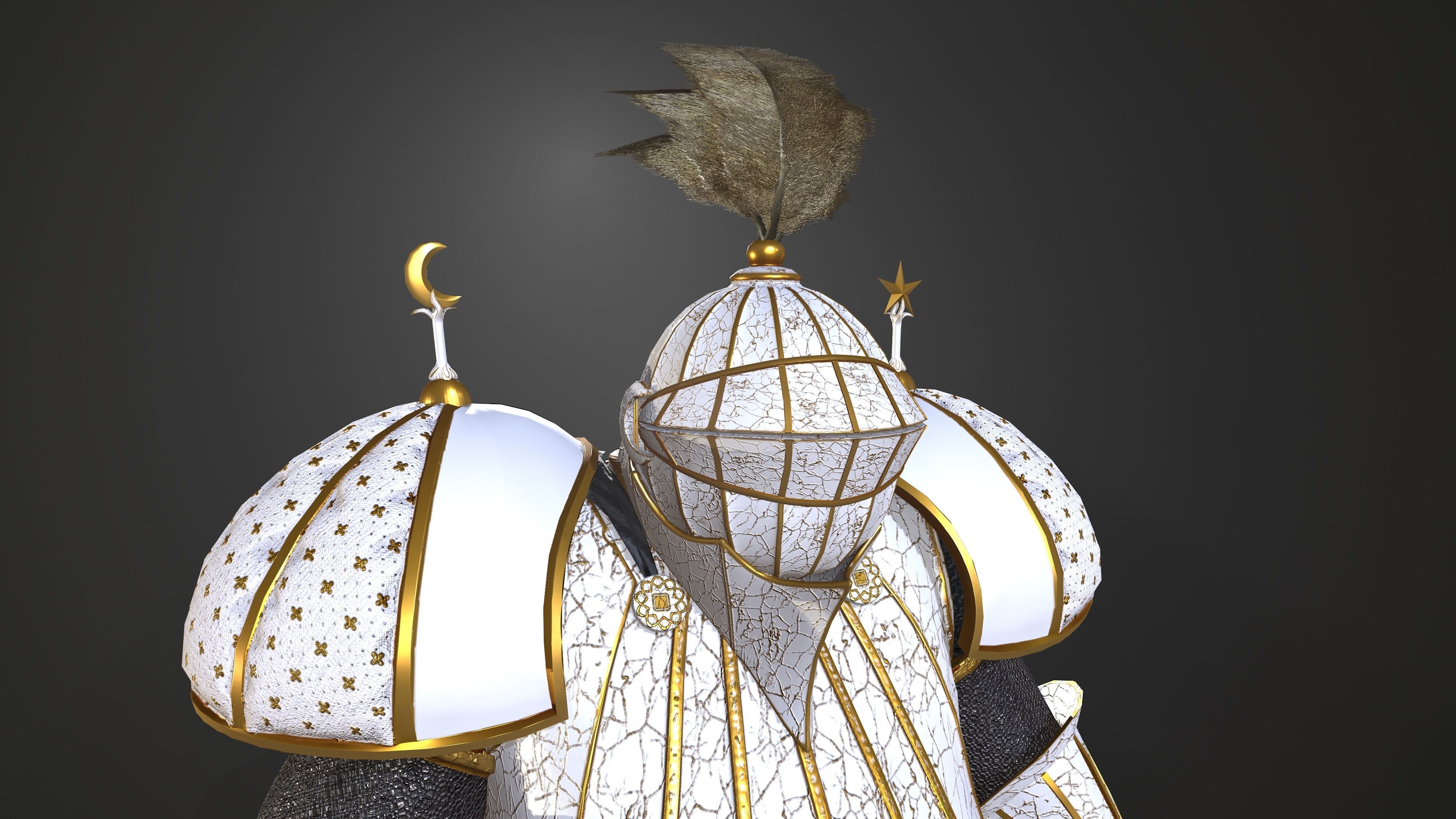 Rottund knight 3D Model Collection_2