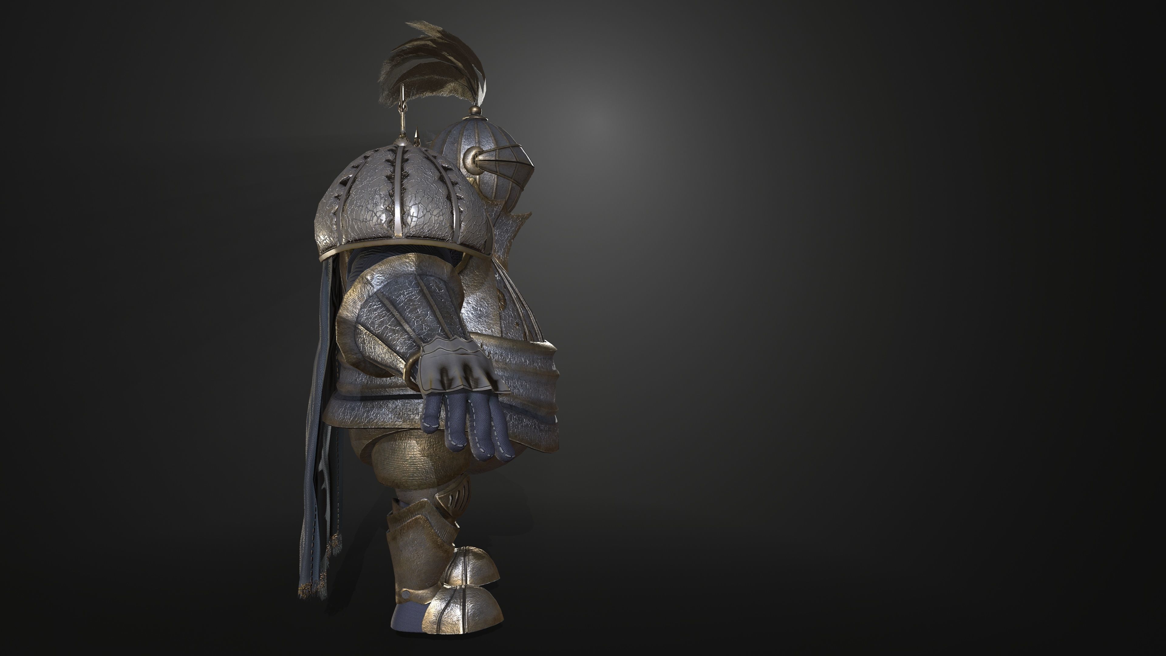 Rottund knight 3D Model Collection_50