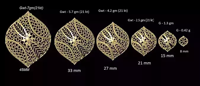 Turkey Filigree Jewellery Designs Pendant Necklase