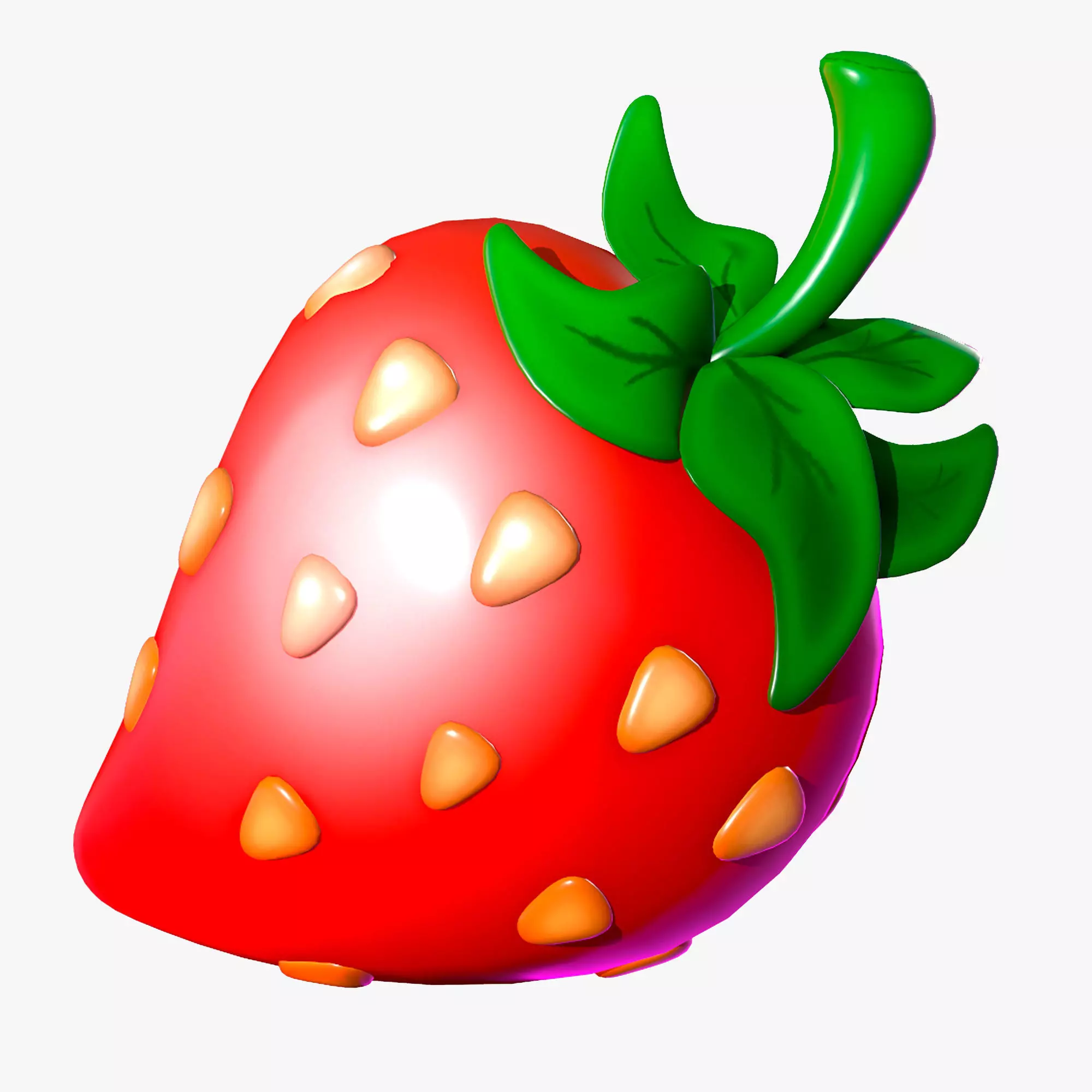 Strawberrie strawberry 3D model_0