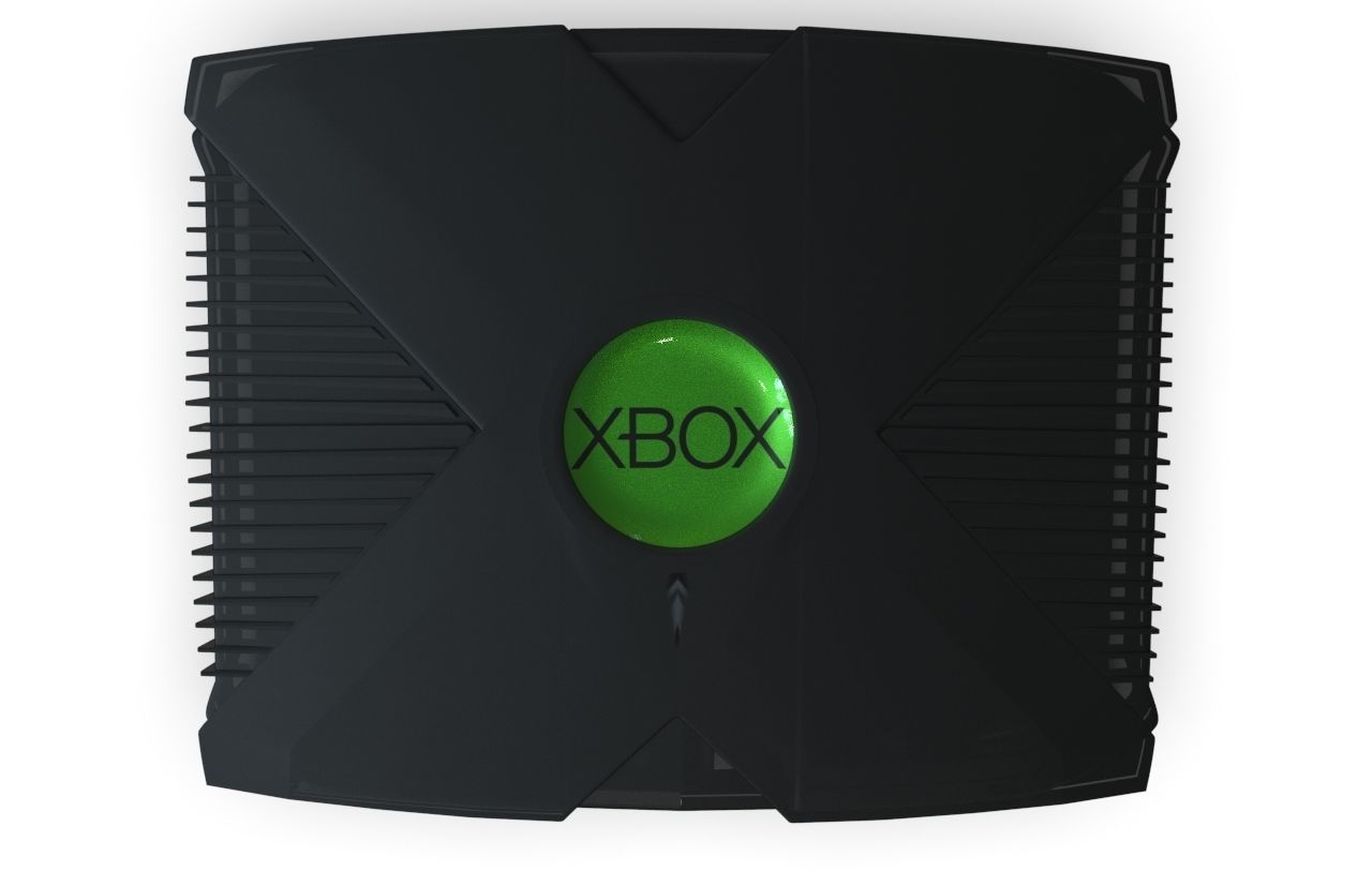The Original XBOX 3D model_3