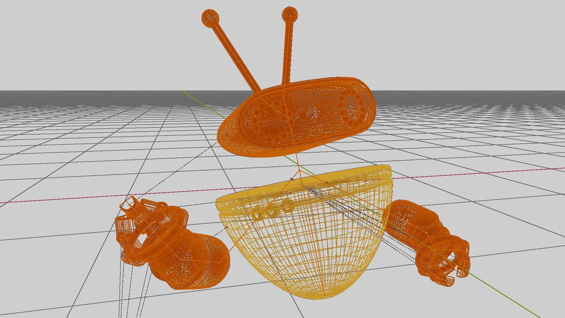 3D ChatBot robot 3D model_11