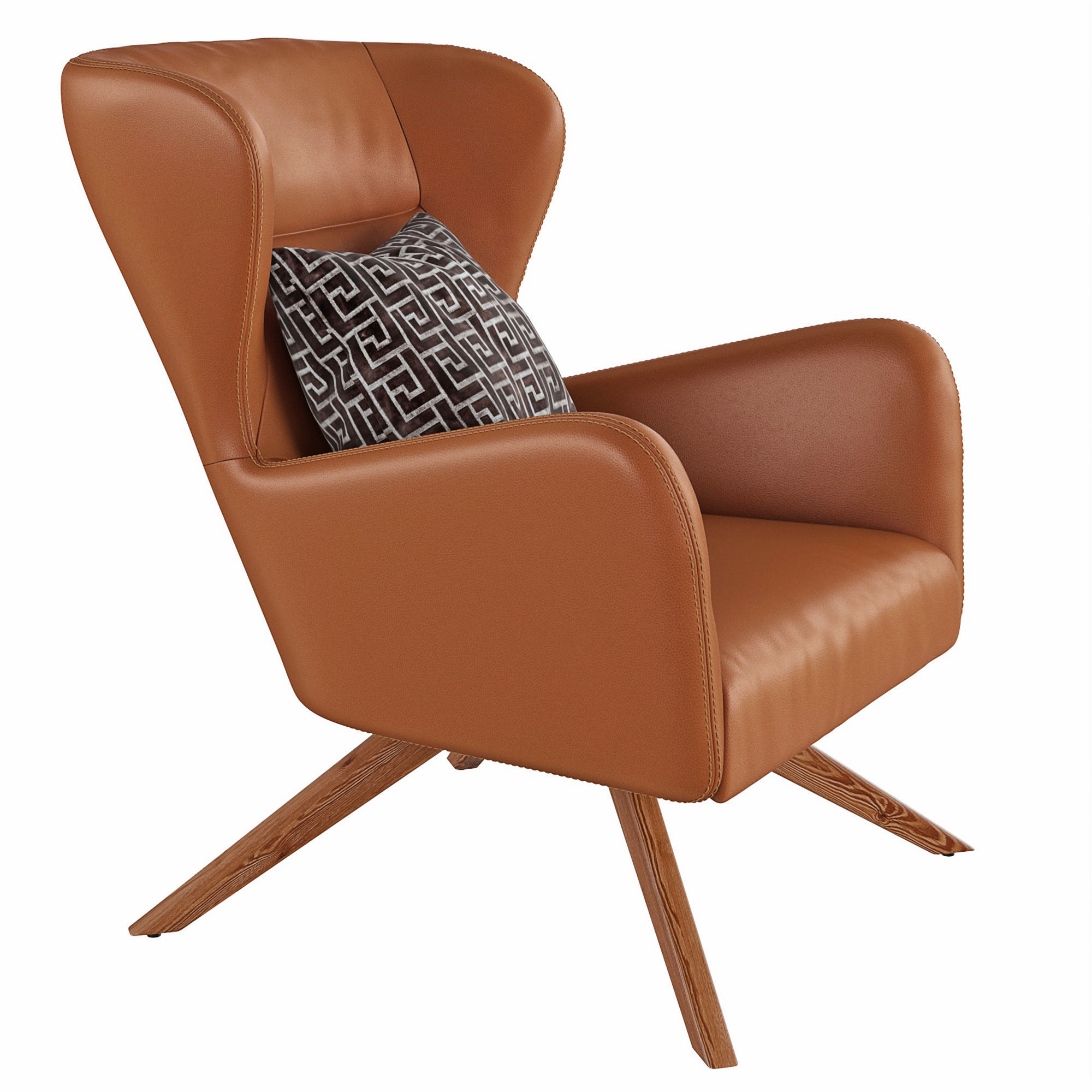 Armchair SF-801E 3D model_2