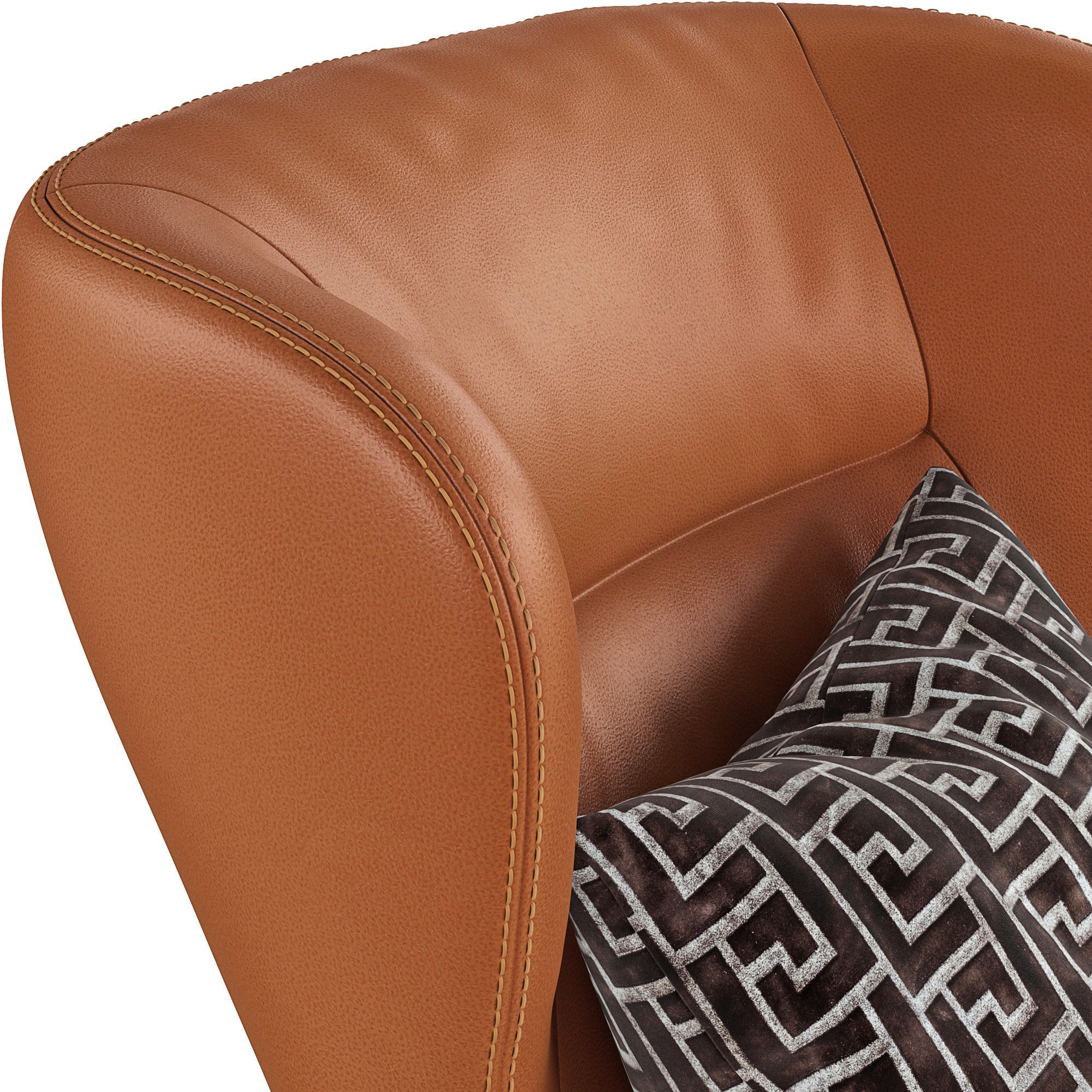 Armchair SF-801E 3D model_4