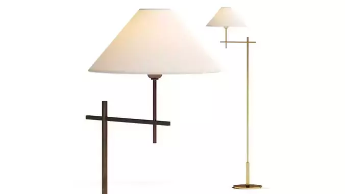 Visual Comfort Golden Floor Lamp