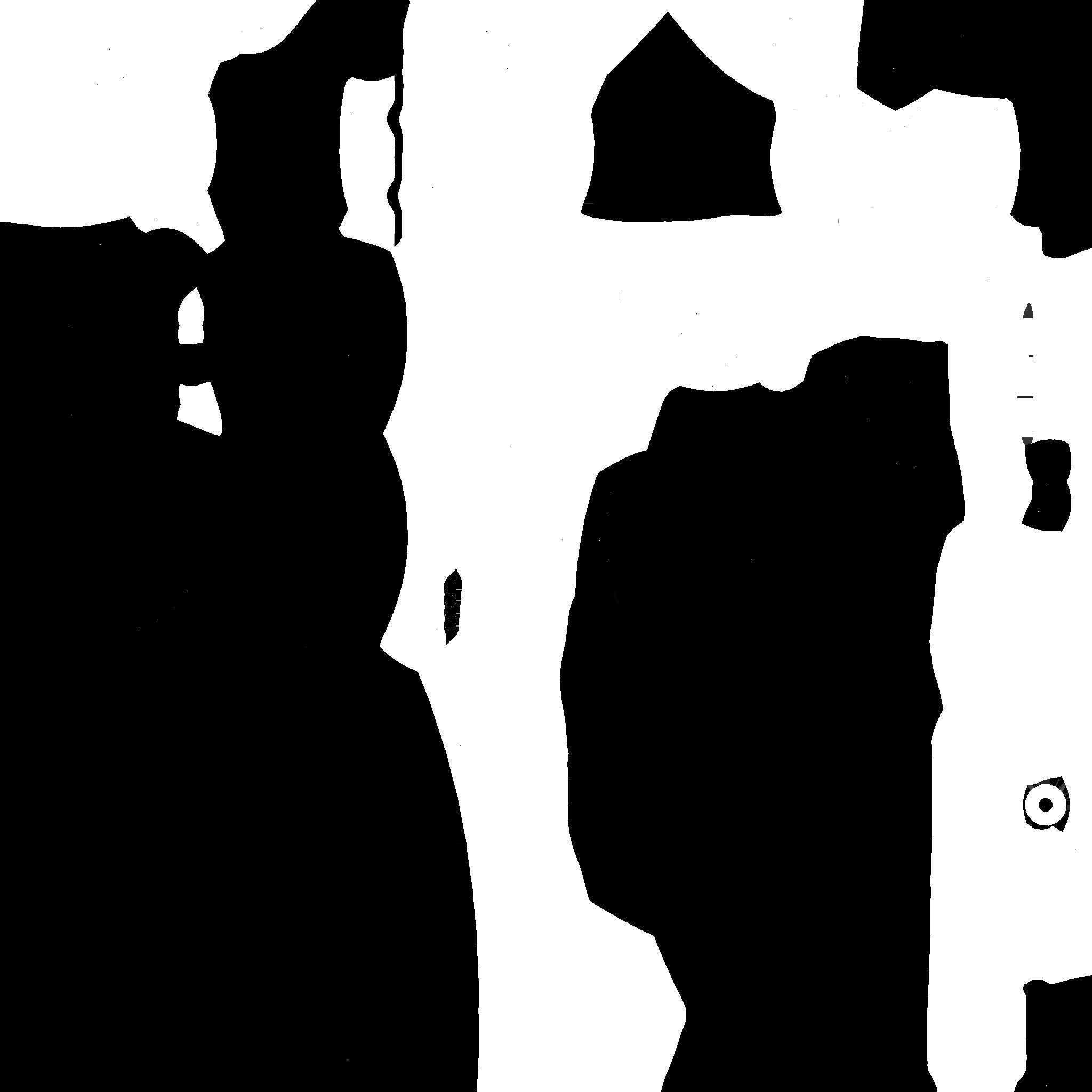 Wheel Robot H10 Black Copper - SciFi Character Design Low-poly 3D model_24