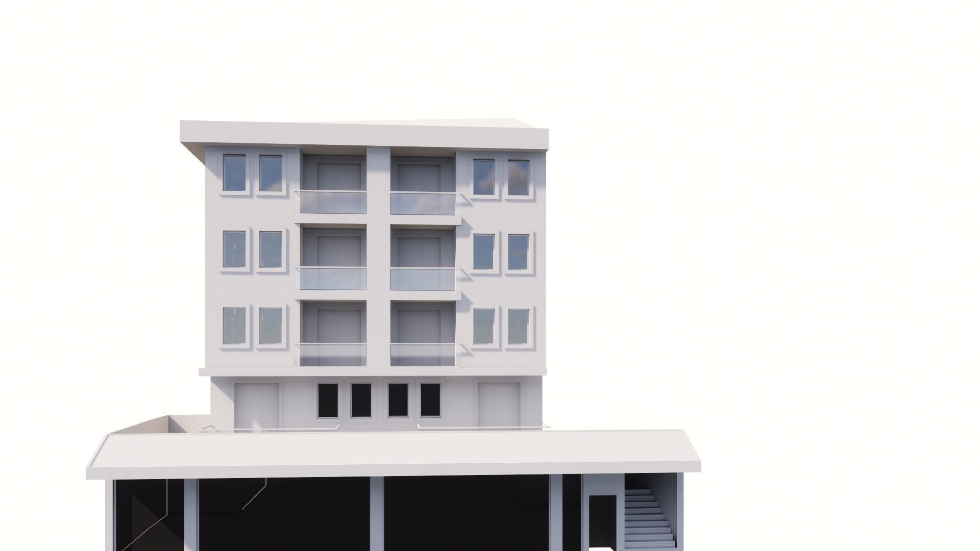 HOUSE 29 Low-poly 3D model_51