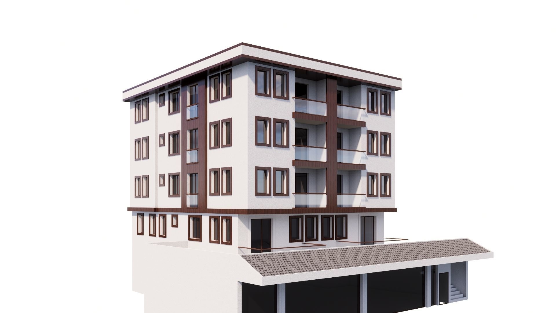 HOUSE 29 Low-poly 3D model_53