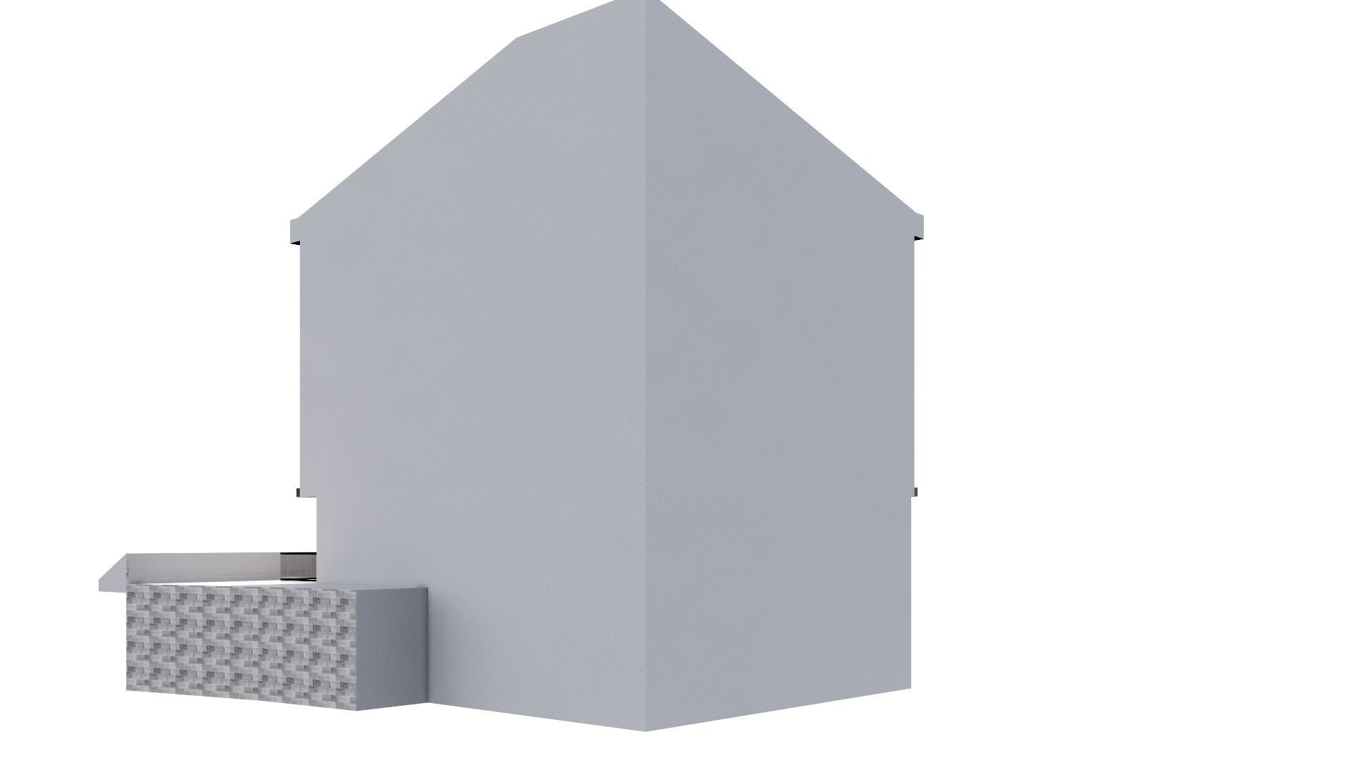 HOUSE 29 Low-poly 3D model_15