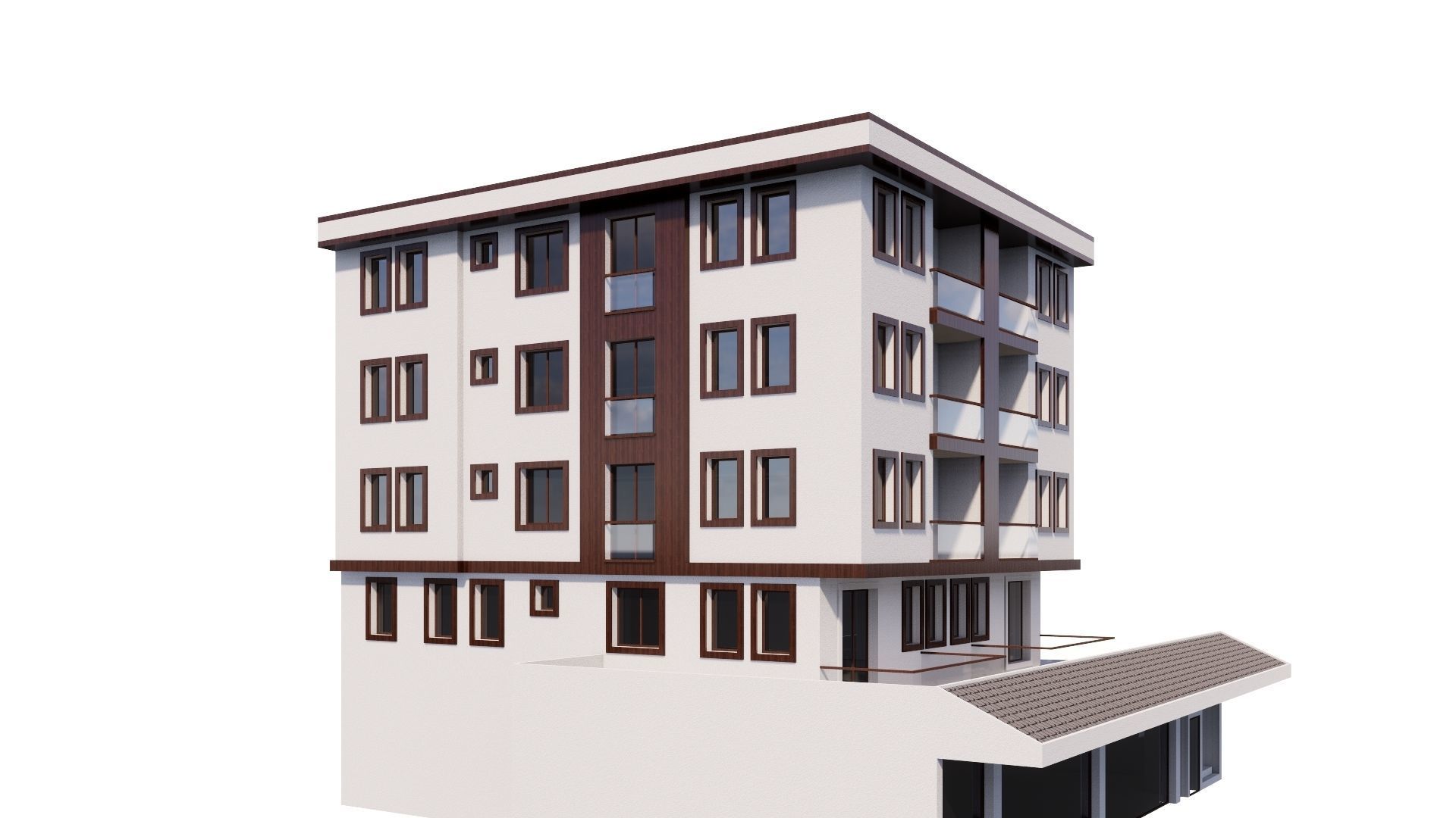 HOUSE 29 Low-poly 3D model_34