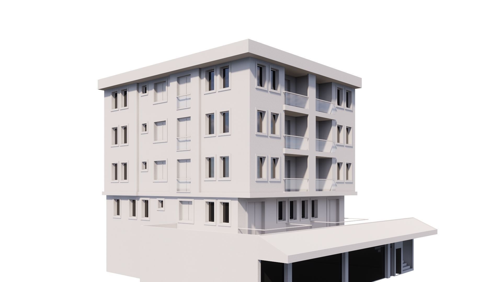 HOUSE 29 Low-poly 3D model_63