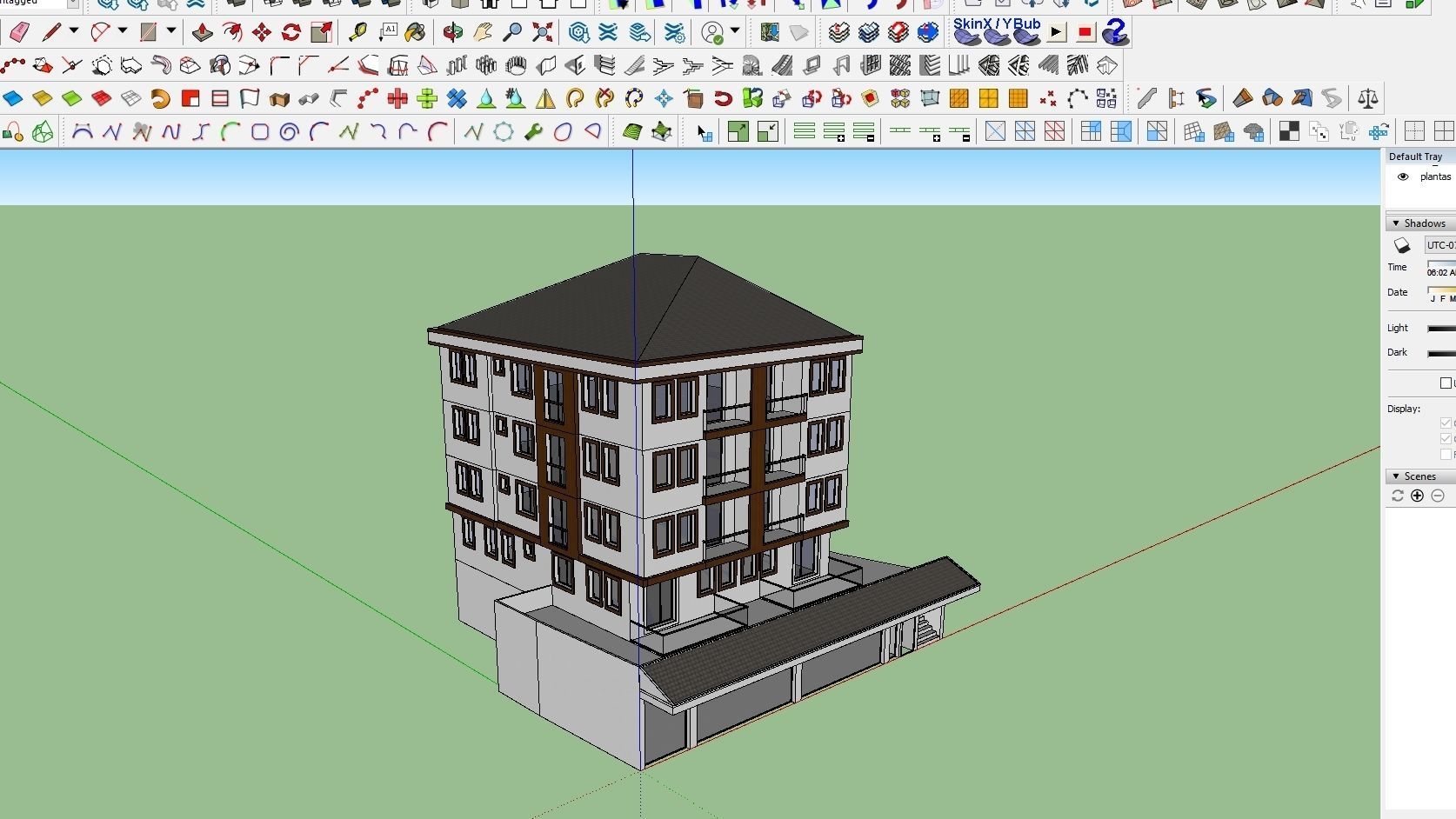 HOUSE 29 Low-poly 3D model_1