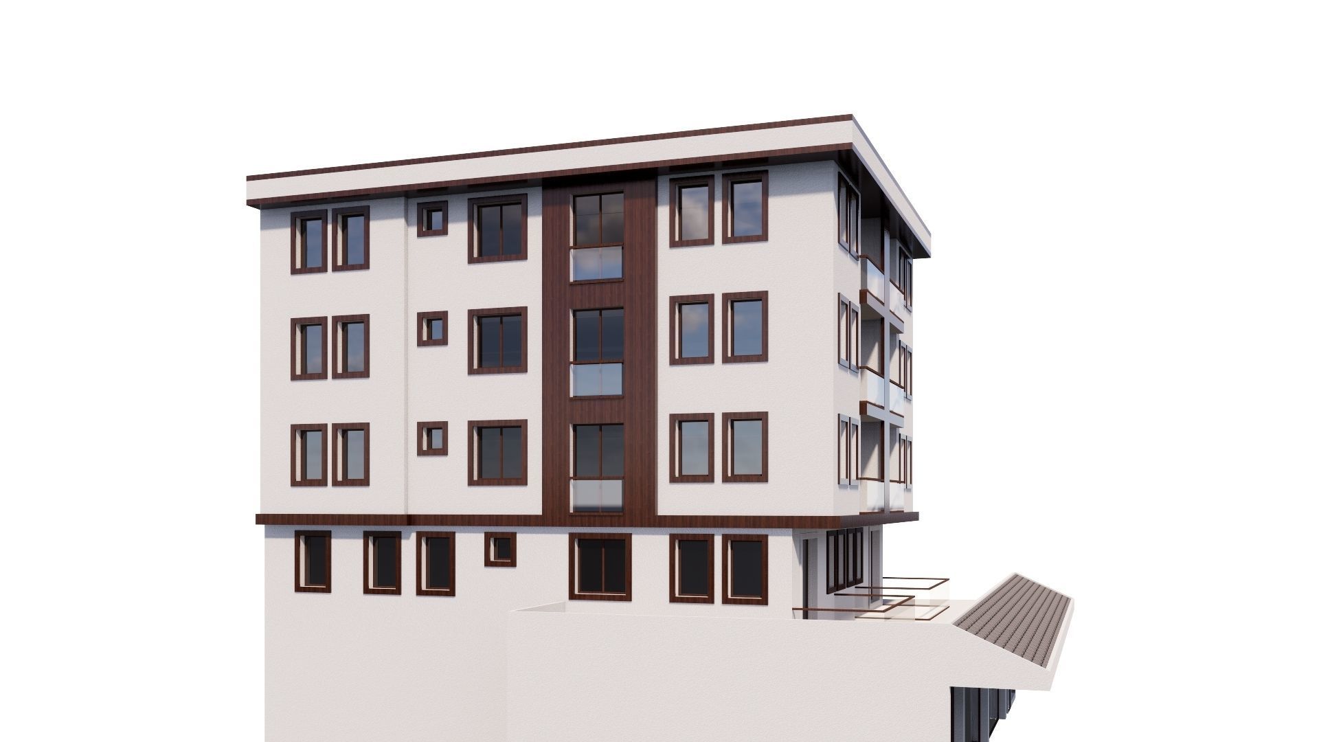 HOUSE 29 Low-poly 3D model_7