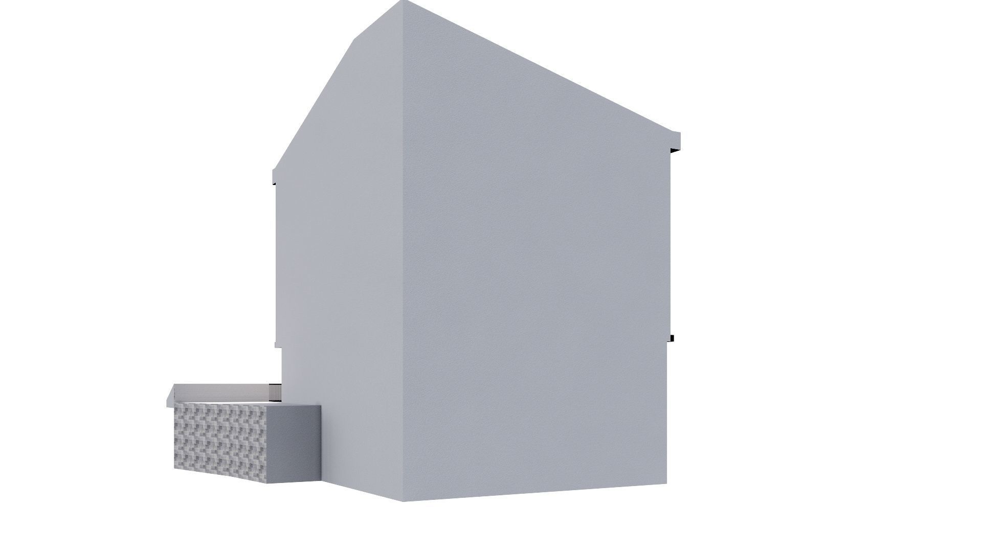 HOUSE 29 Low-poly 3D model_13