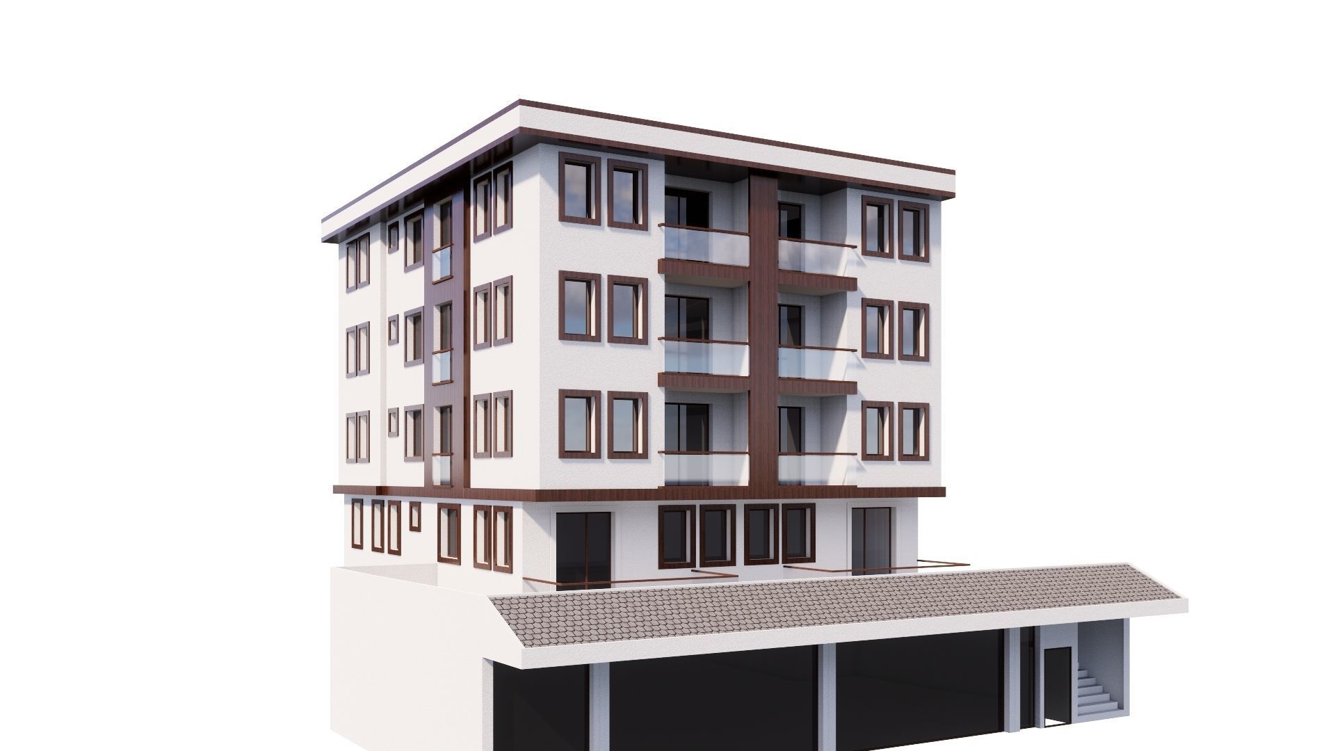 HOUSE 29 Low-poly 3D model_20