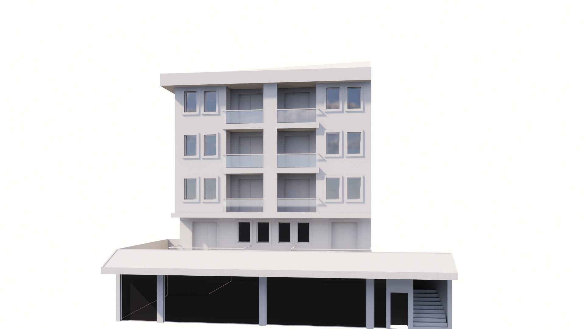 HOUSE 29 Low-poly 3D model_57