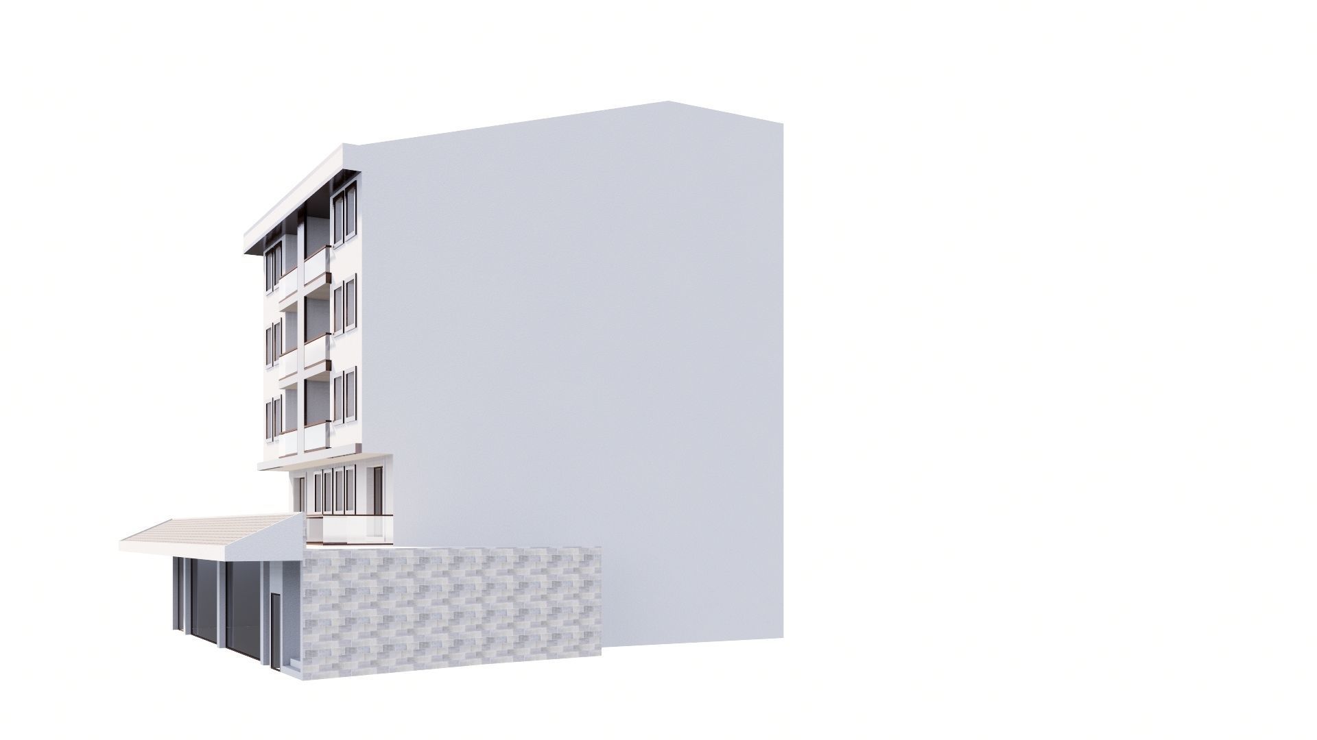 HOUSE 29 Low-poly 3D model_61