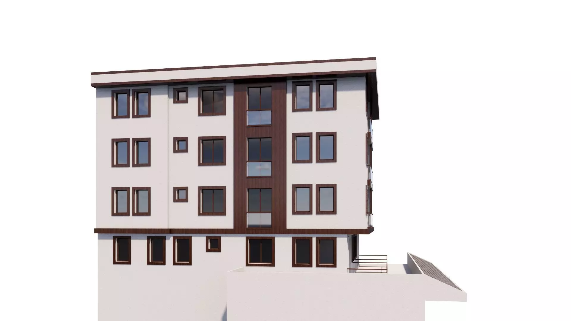 HOUSE 29 Low-poly 3D model_0