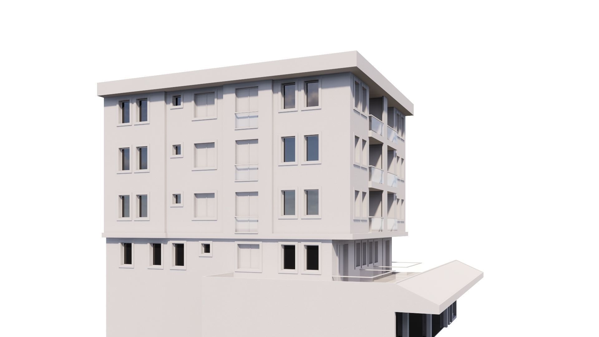 HOUSE 29 Low-poly 3D model_54