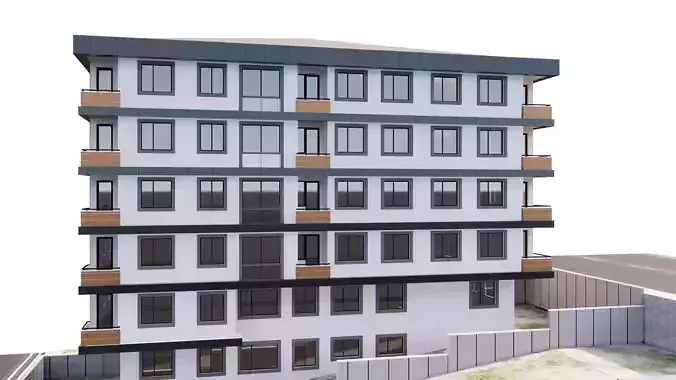 HOUSE 31 Low-poly 3D model