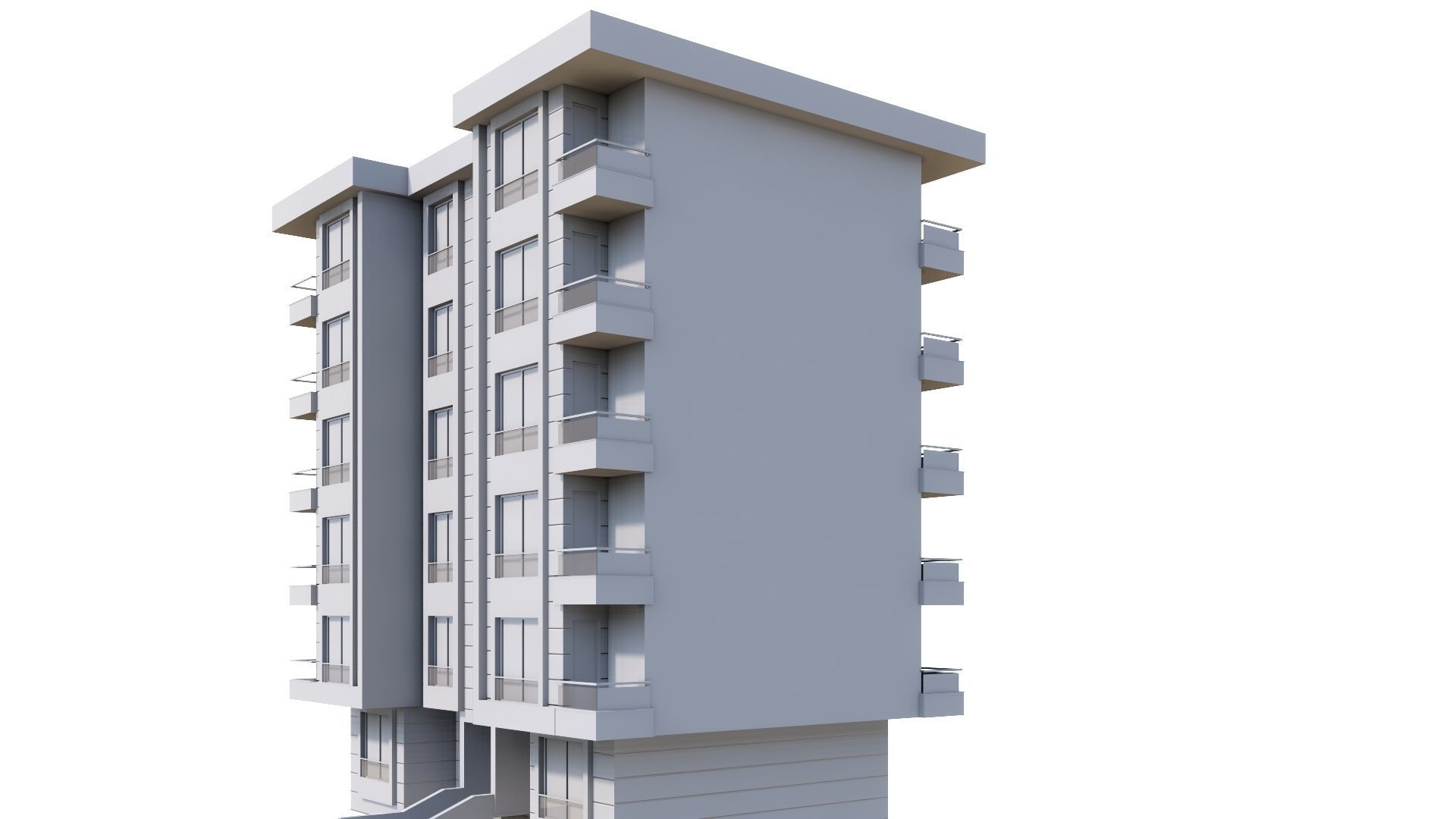 HOUSE 33 Low-poly 3D model_61