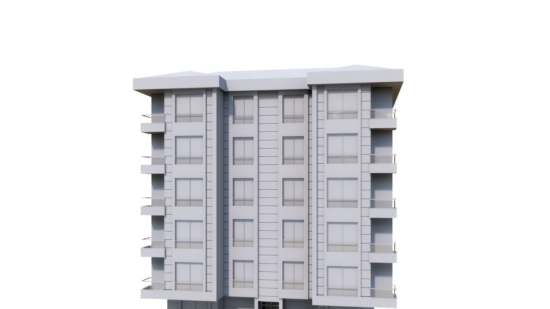 HOUSE 33 Low-poly 3D model_53