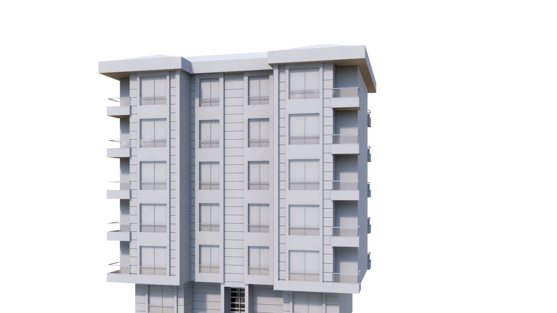 HOUSE 33 Low-poly 3D model_56