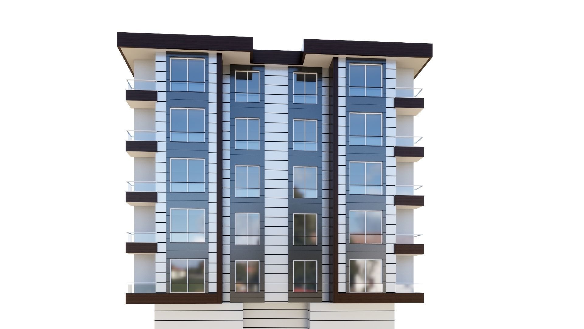 HOUSE 33 Low-poly 3D model_21