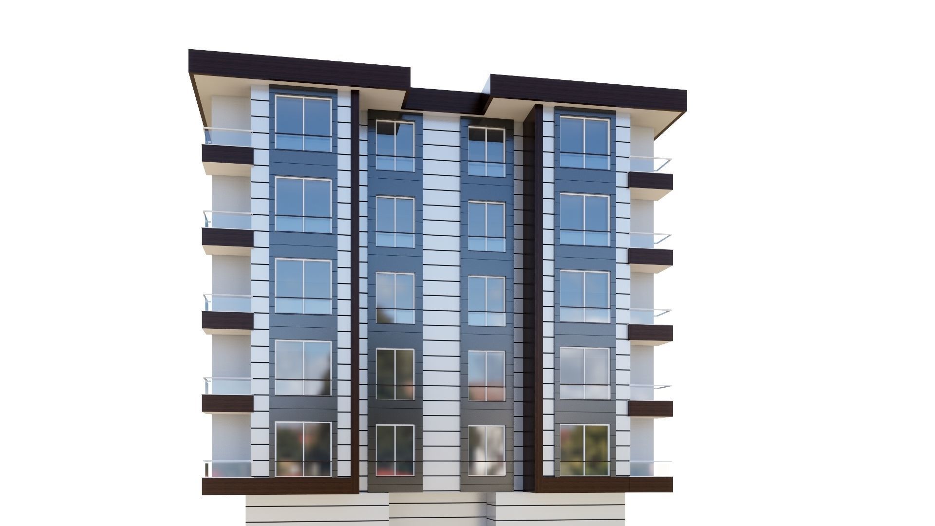 HOUSE 33 Low-poly 3D model_19