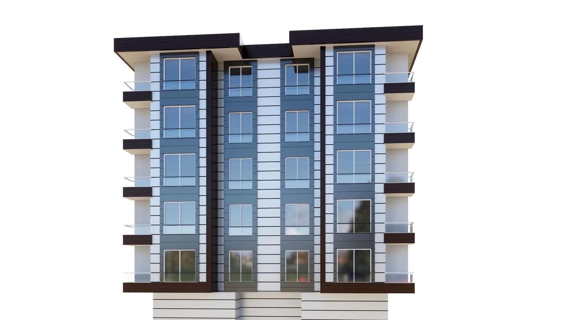 HOUSE 33 Low-poly 3D model_23