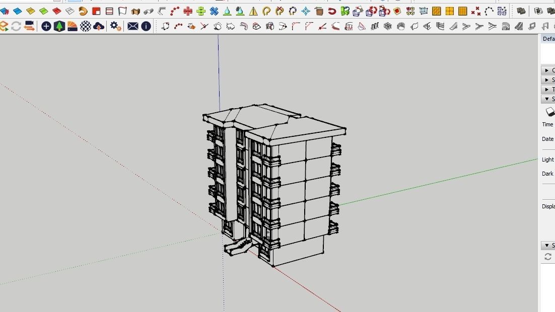 HOUSE 33 Low-poly 3D model_5