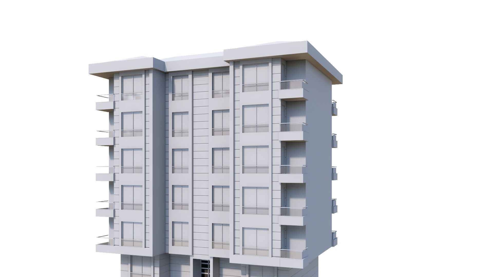 HOUSE 33 Low-poly 3D model_58