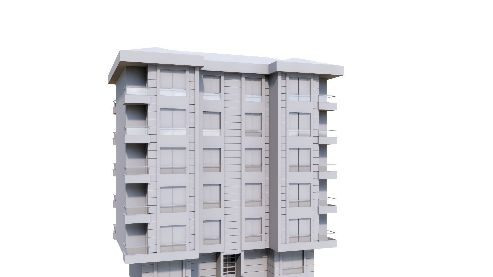 HOUSE 33 Low-poly 3D model_47